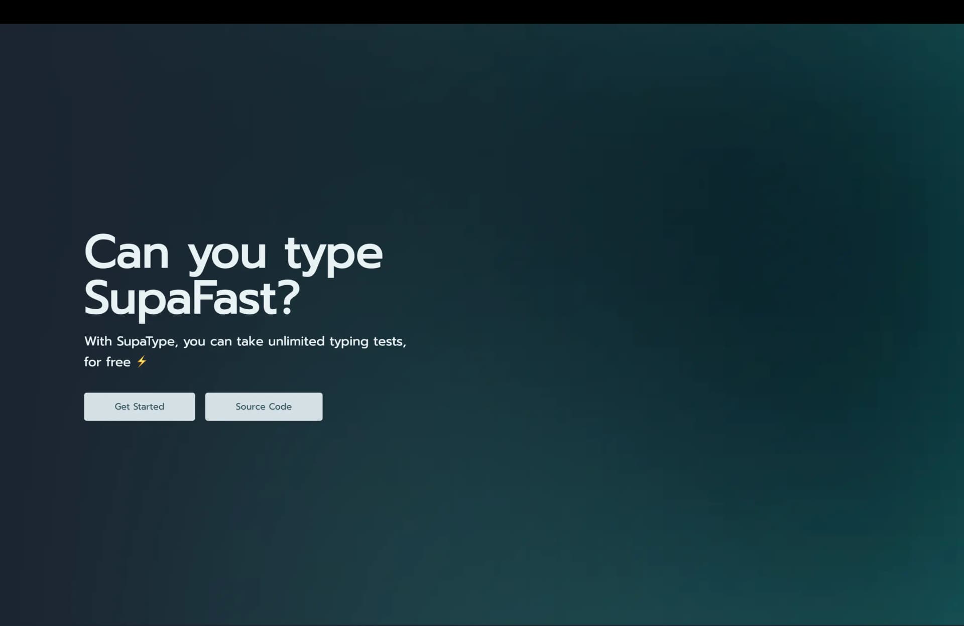Supatype project screenshot