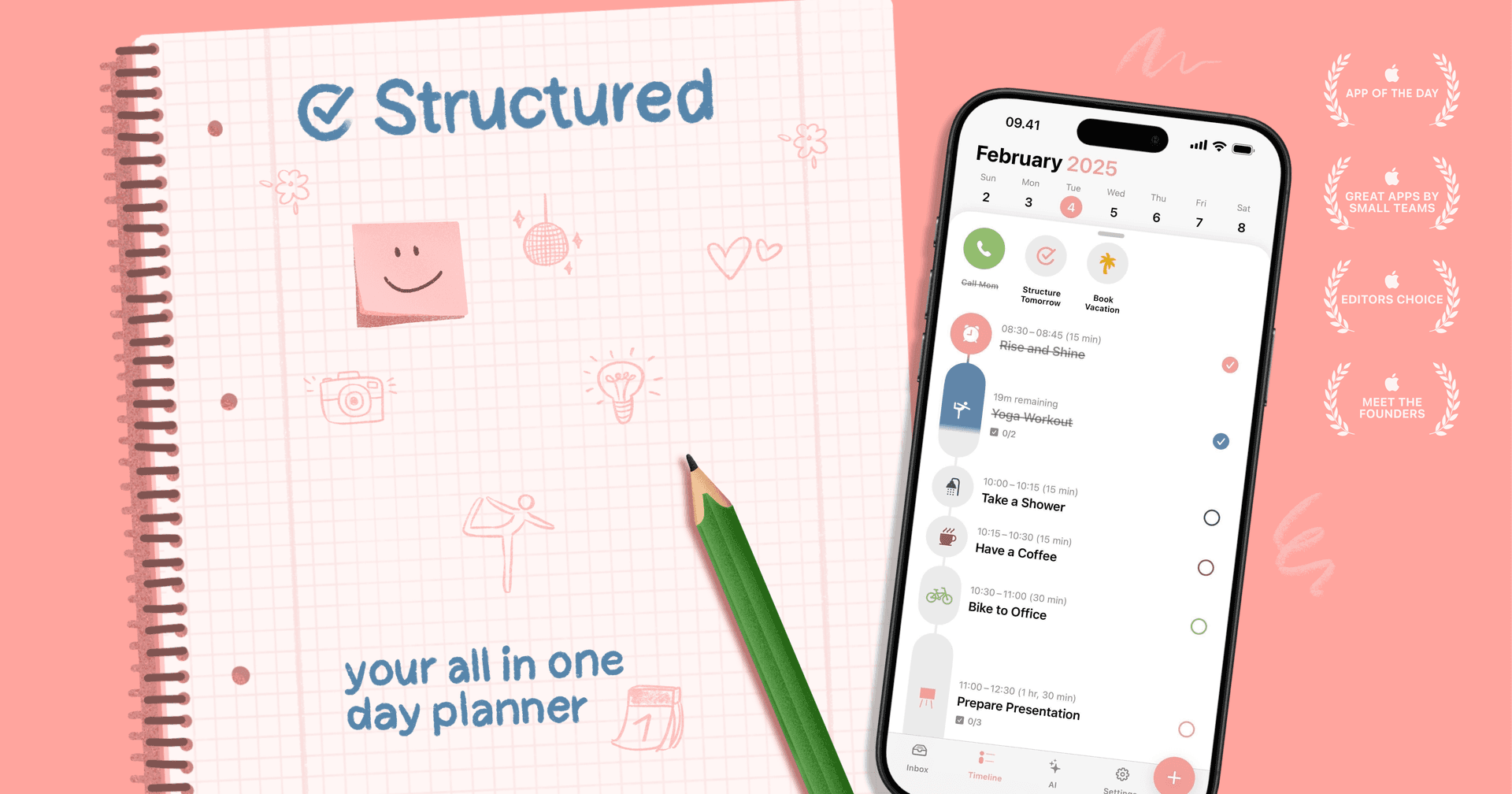 Structured Web project screenshot